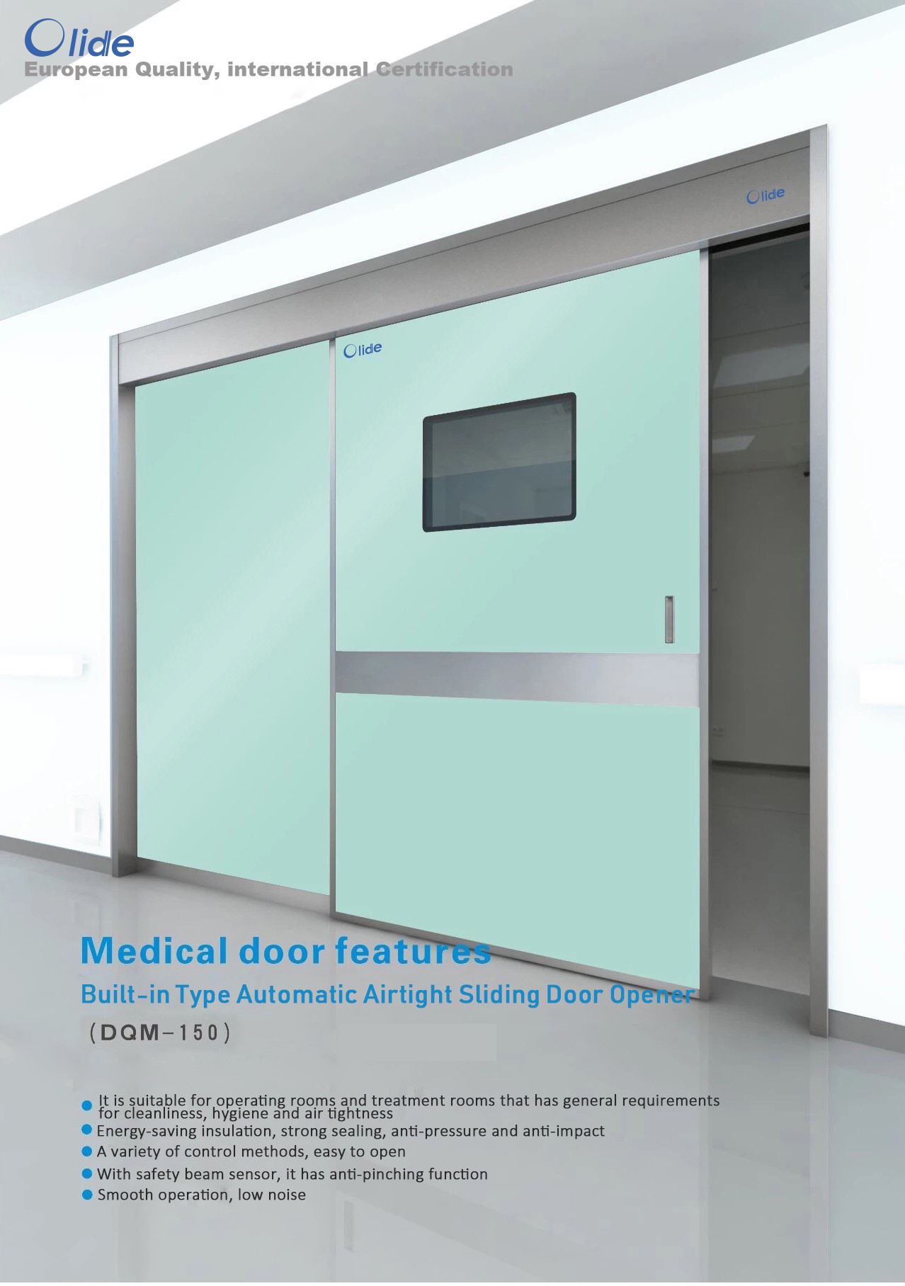 Built in Type Automatic Airtight Medical Door 1