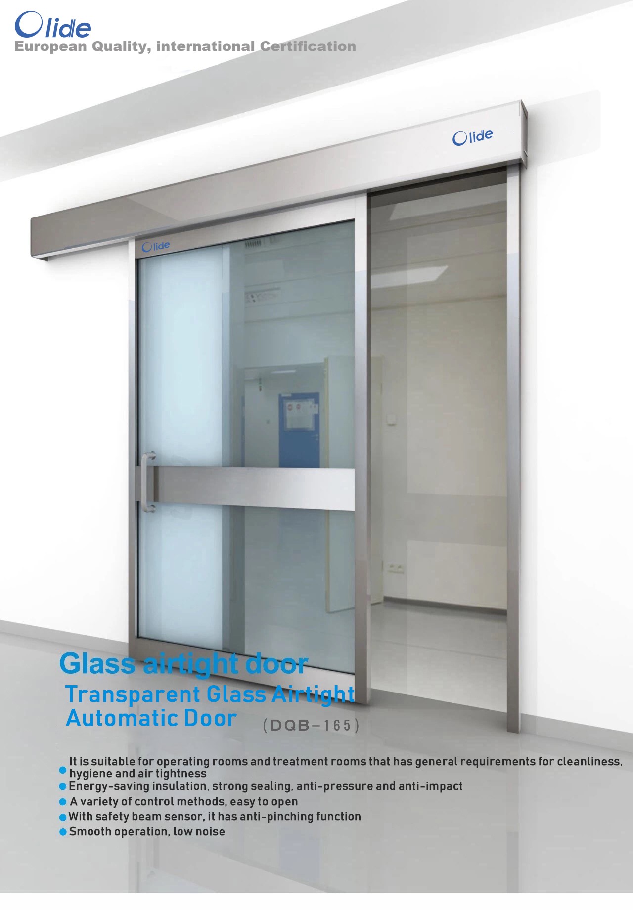 Transparent Glass Airtight Automatic Door 1
