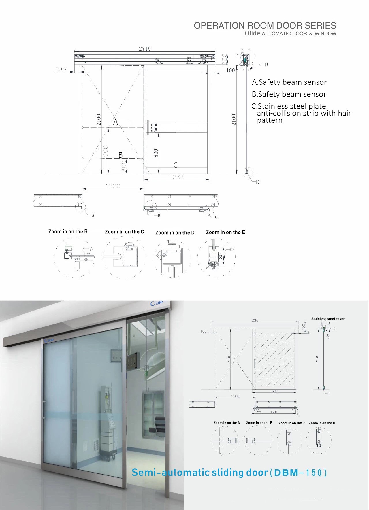 Transparent Glass Airtight Automatic Door 2