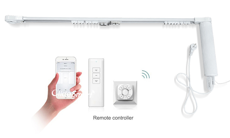 Wifi Smart Automatic Curtain Motor Track System