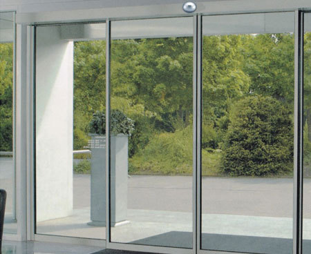 automatic inductive doors installation