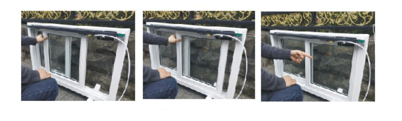 sliding window opener installation 2