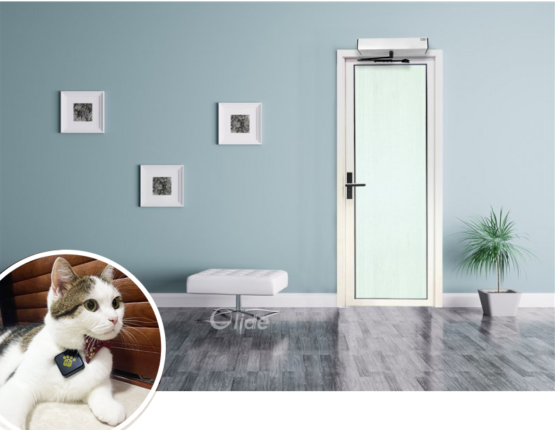 olide 120B automatic swing door opener with smart pet tags