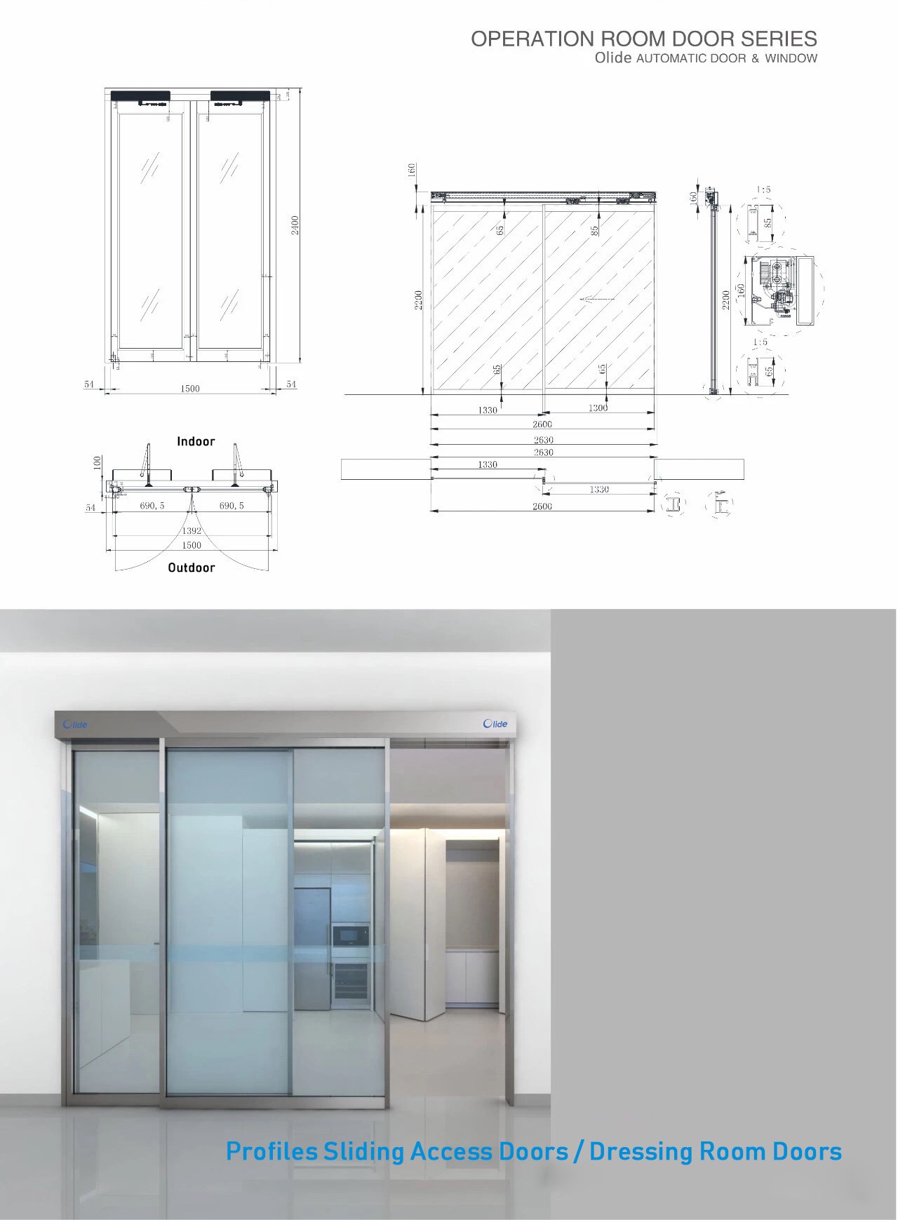 90 Degree Automatic Airtight Swing Door Opener 2