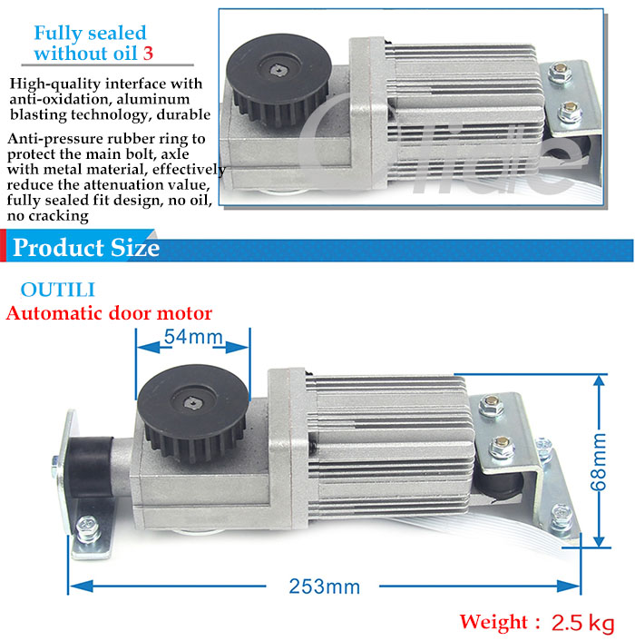 Automatic sliding door motor 6700