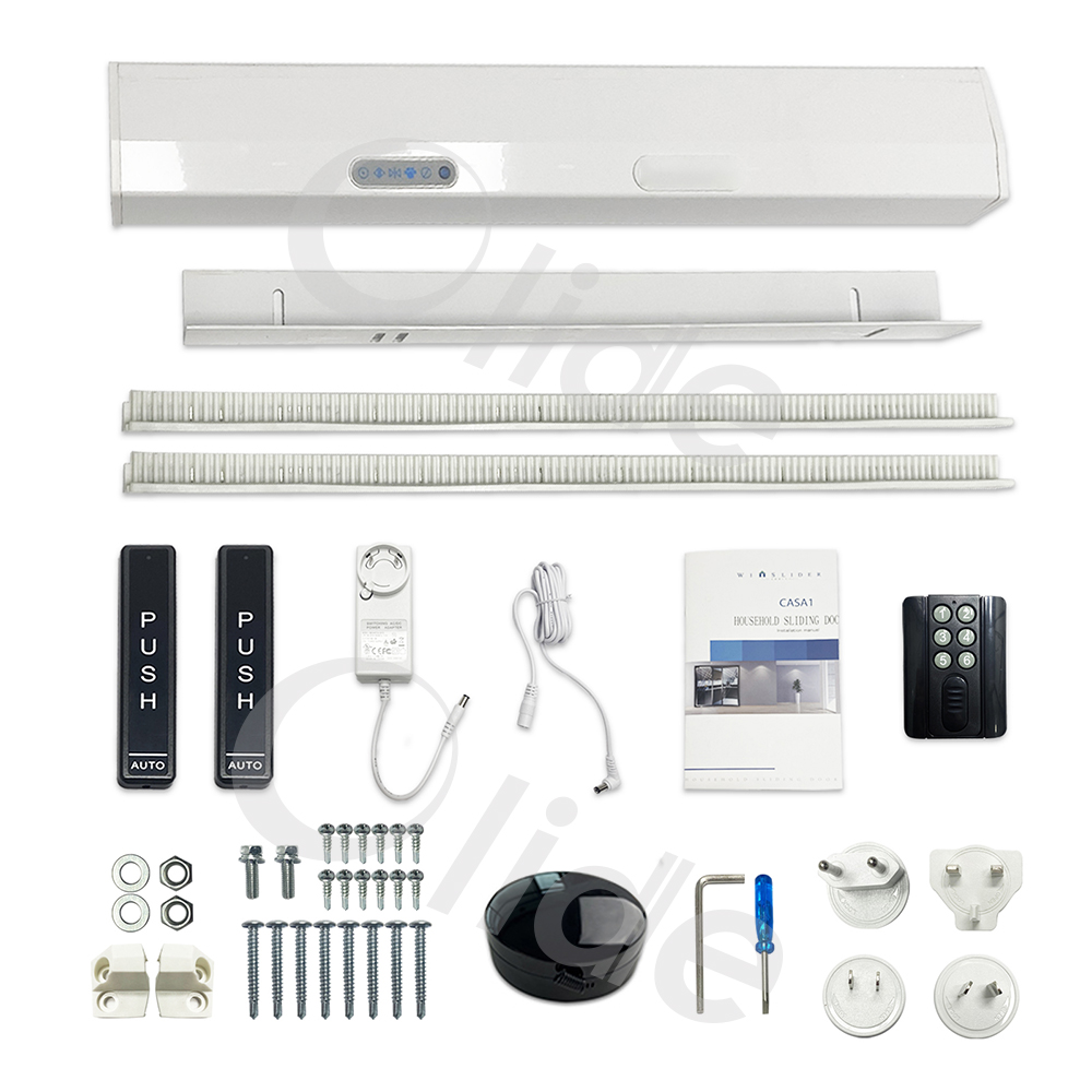 casa1 wifi smart patio automatic sliding door including