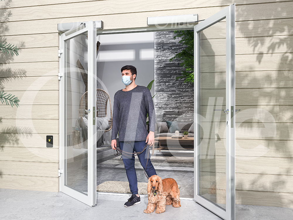 olide 120B automatic swing pet door opener