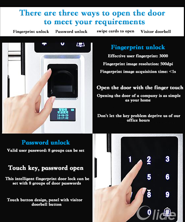 fingerprint password key lock5700