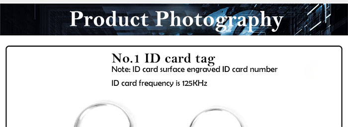 ID key card tags 07700