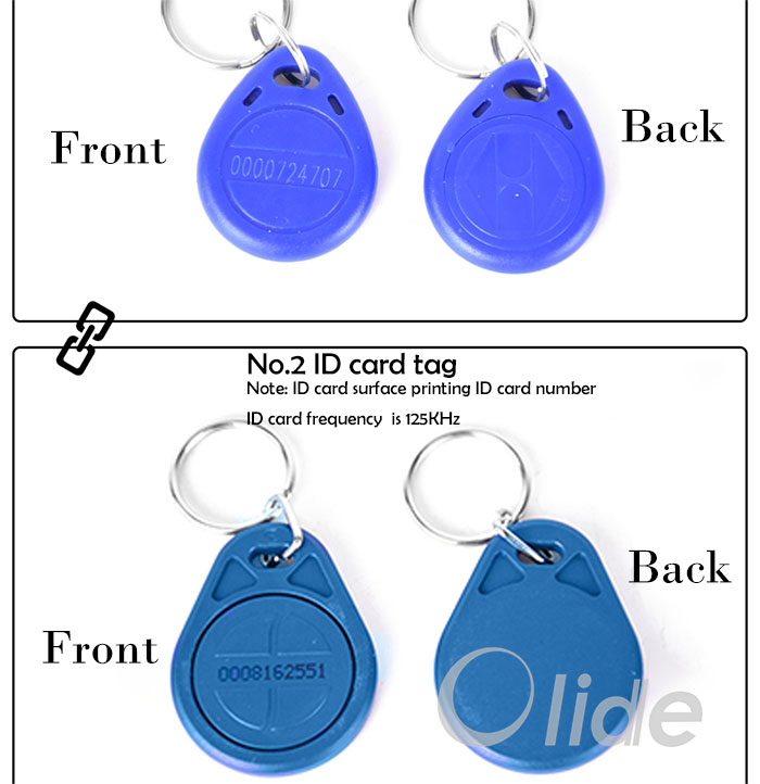 EM4100 Non-Copy ID/IC Key Card Tags ,Smart RFID Tag Key Card