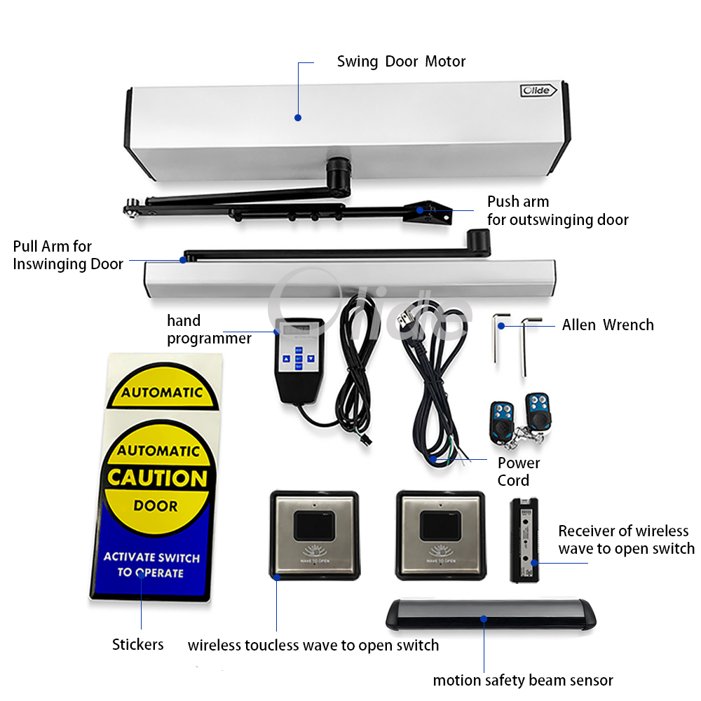 olide Touchless Automatic Door with Motion Sensors