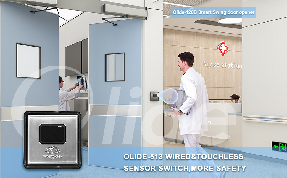olide-512 wireless touchless hand sensor switches