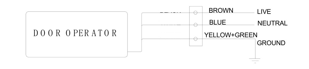 SD3108 power wiring