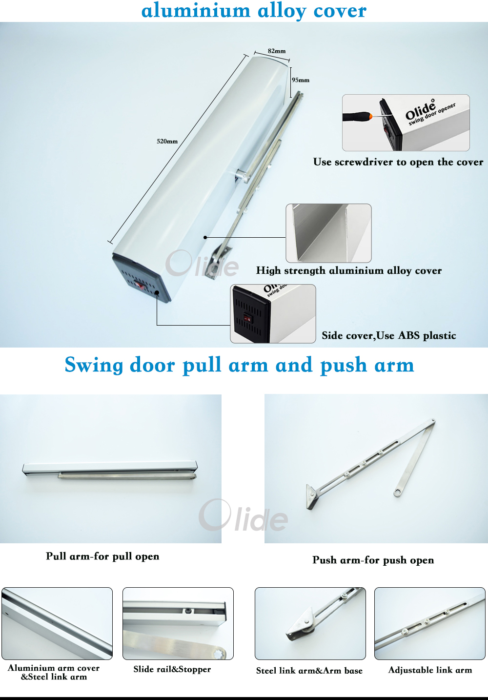 SW200 olide automatic swing door opener Double