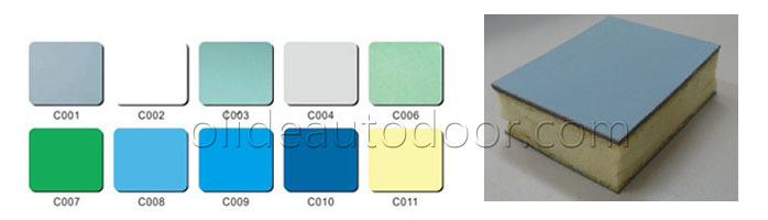 Automatic X-Ray Doors color and material