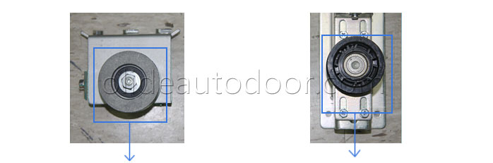 Cleanroom Automatic Sliding Doors wheel