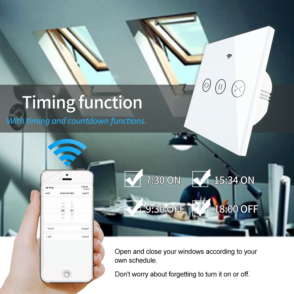 olide smart WiFi switch adjustable automatic window opener