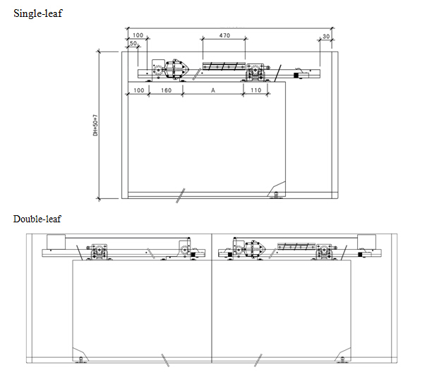 semi sliding door1