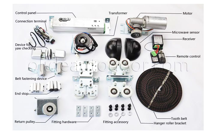 Automatic sliding door kit csd190 whole set