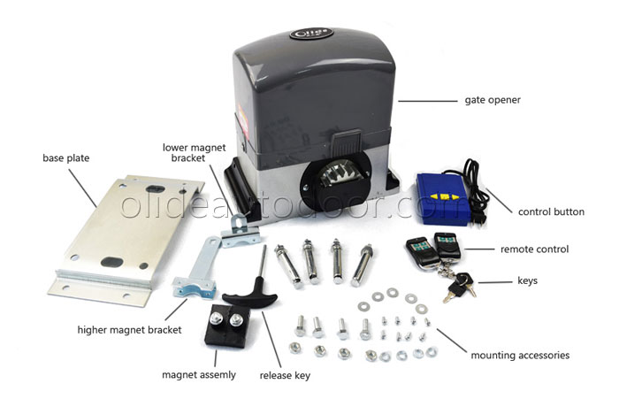 Electric Sliding Gate whole set