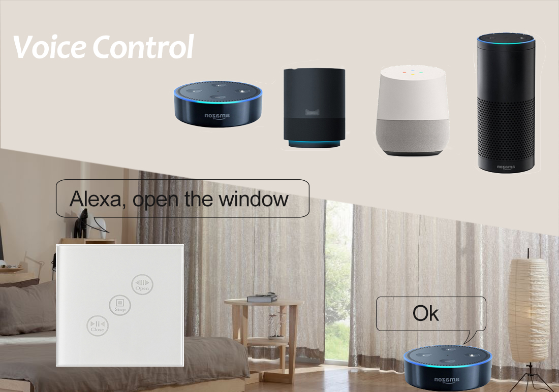 smart automatic window opener voice control