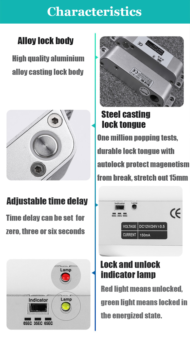 suface mounting electric lock 03