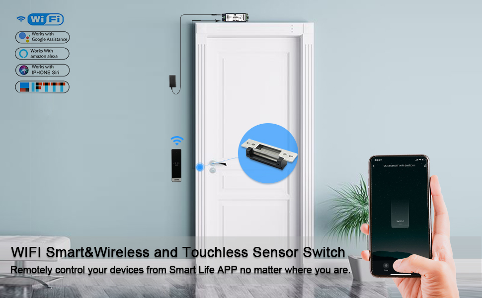 smart touchless access control system